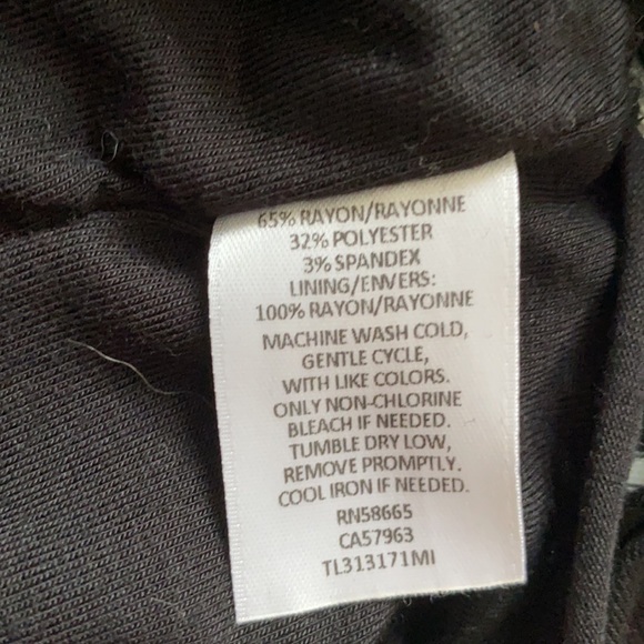 Leith B/W Striped Knit Midi-Dress | Size M - Picture 6 of 6